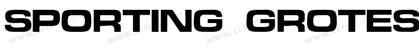 Sporting Grotesque字体转换